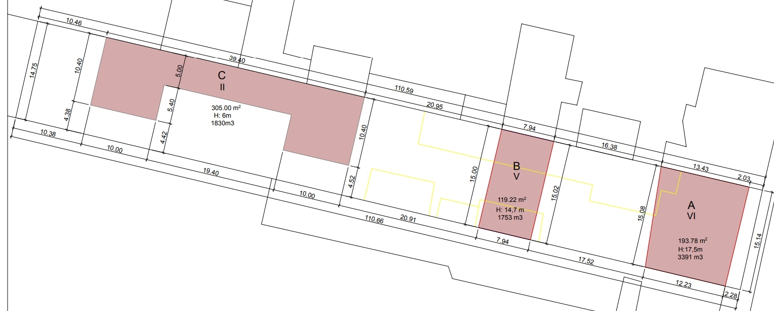 Plan aus der Umnutzung zur Bildungsstätte in Berlin-Charlottenburg