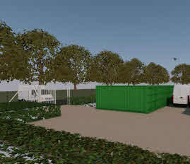 Containerpark: Genehmigungsplanung, Bernau / Brandenburg
