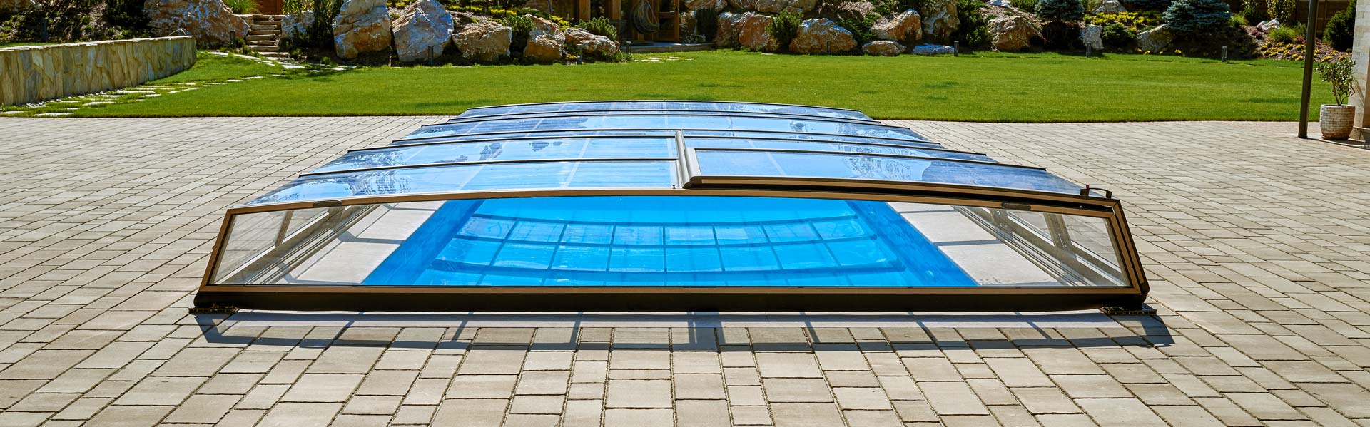 Poolüberdachung COMFORTline